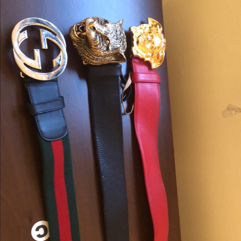 Gucci belts authentic